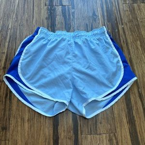 Nike Blue Dri Fit Running Shorts Size: S
